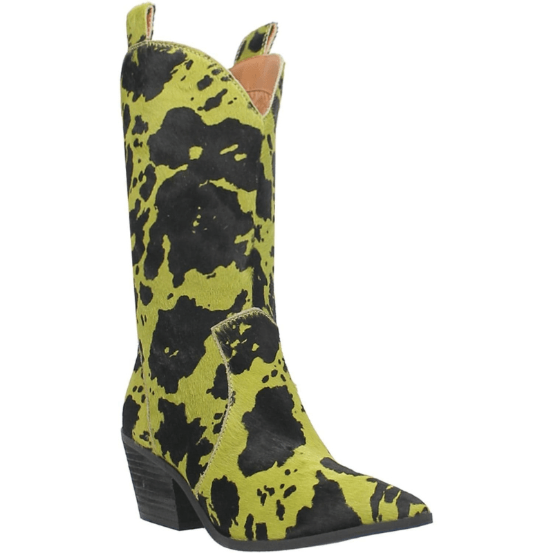 Dingo Women s Live a Little Lime Leather Boots DI 127 Russell s