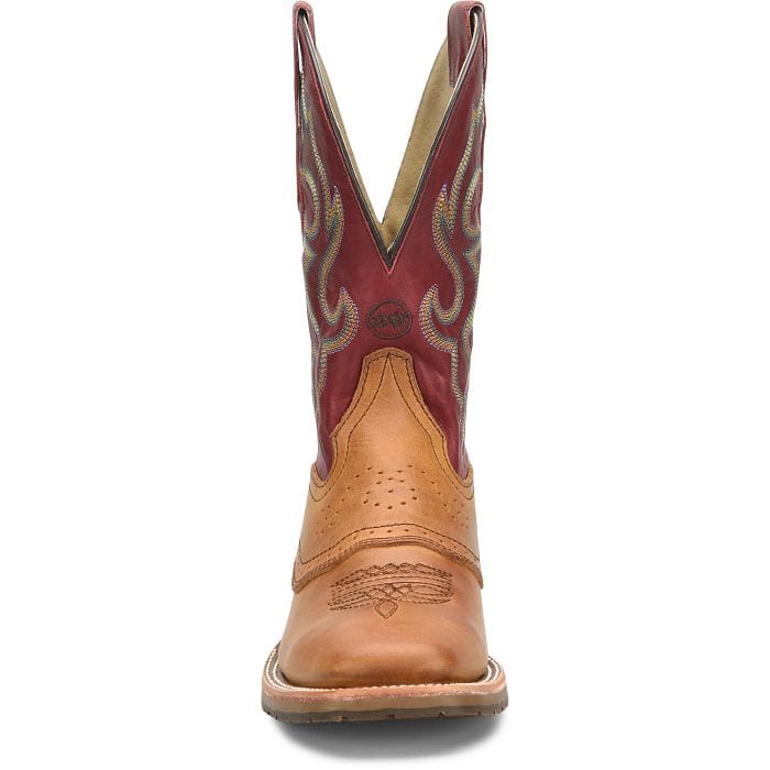Double h boots red best sale