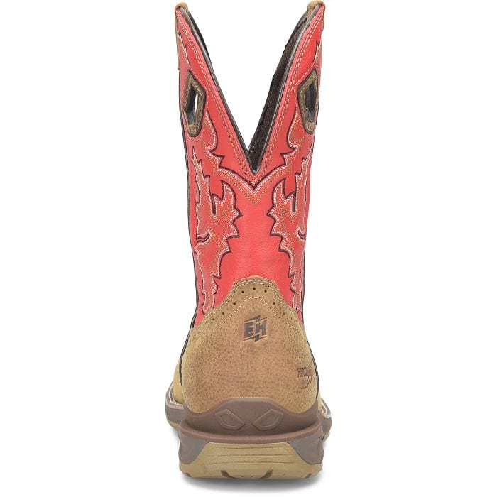 Double H Men s Henly Red Composite Square Toe Work Boots DH5358