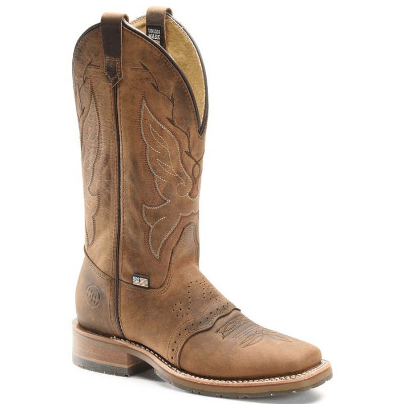 Women's double h square toe shops boots