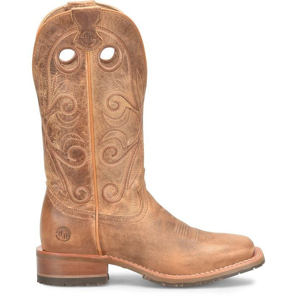 Double H Women s Kenna Medium Brown Square Toe Work Boots DH7035 Russell s Western Wear Inc