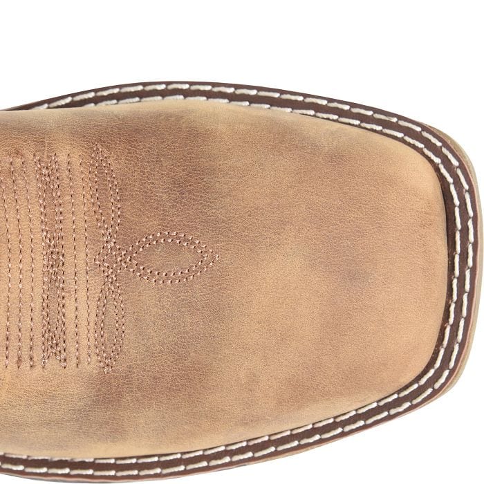 Double H Women s Phantom Rider Brave Brown Square Toe Work Boots DH542 Russell s Western Wear Inc