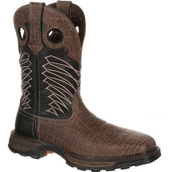 Durango® Maverick XP™ Men's Chocolate Safari Elephant Steel Toe Waterproof  Western Work Boots DDB0176