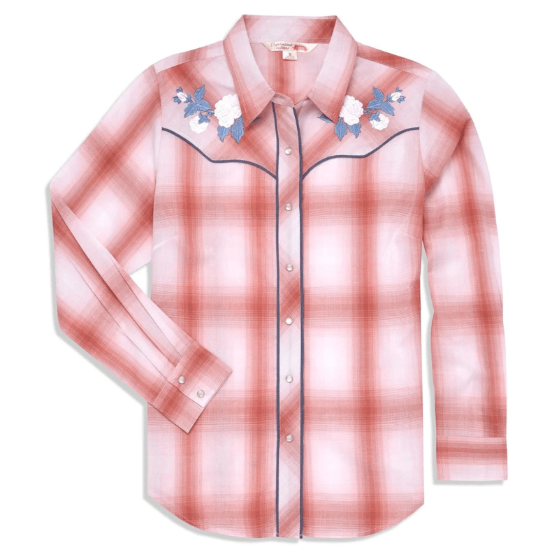 Ely cattleman rose shirt clearance