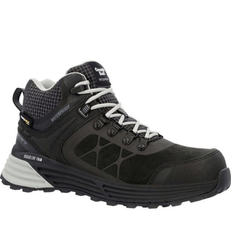 Georgia Boot DuraBlend Sport Comp Toe WP Hiker EH 10.5 Men's Black