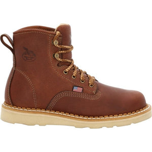 Georgia steel toe outlet wedge work boots