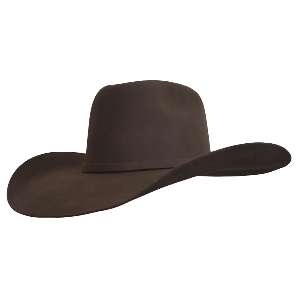 Gone Country Hats Men & Women's Hats 6-7/8 Big Sky Brown - Wool Cashmere (Montana Series)