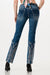 GRACE IN LA Jeans Grace in LA Dark Wash Easy Fit Women's Straight Leg Jeans ET81688