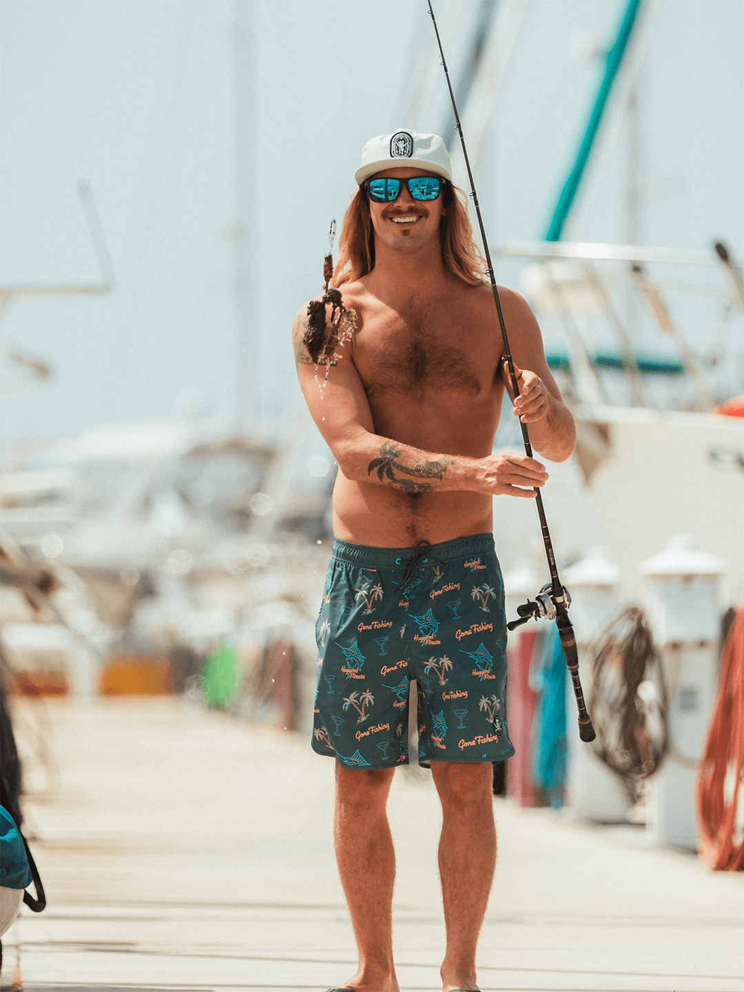 Haggard Pirate Gone Fishing Volleys