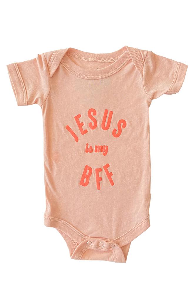 Hope Outfitters Infant Jesus Is My BFF Onesie