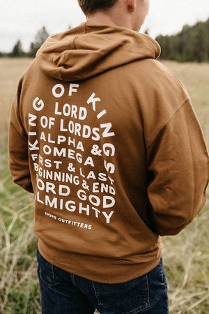 Hope Outfitters Outerwear Names of God Mid-Weight Hoodie