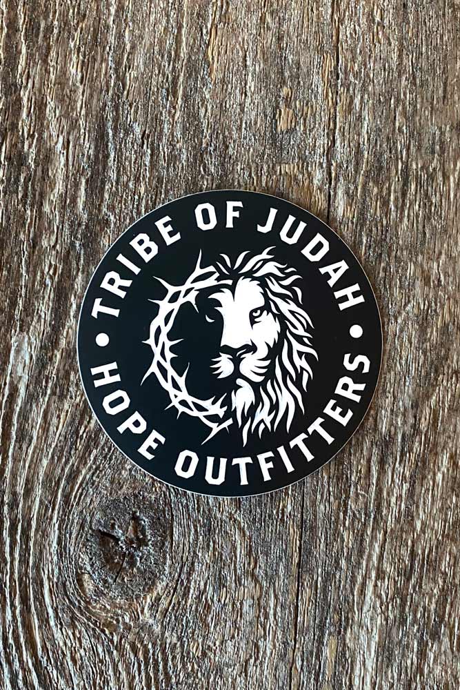 Hope Outfitters Stickers Lion Crowned King Sticker