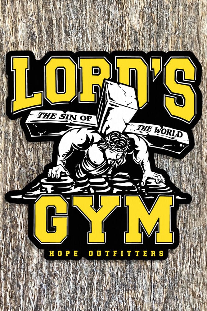 Hope Outfitters Stickers Lords Gym Sticker