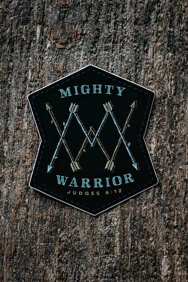 Hope Outfitters Stickers Mighty Warrior Sticker