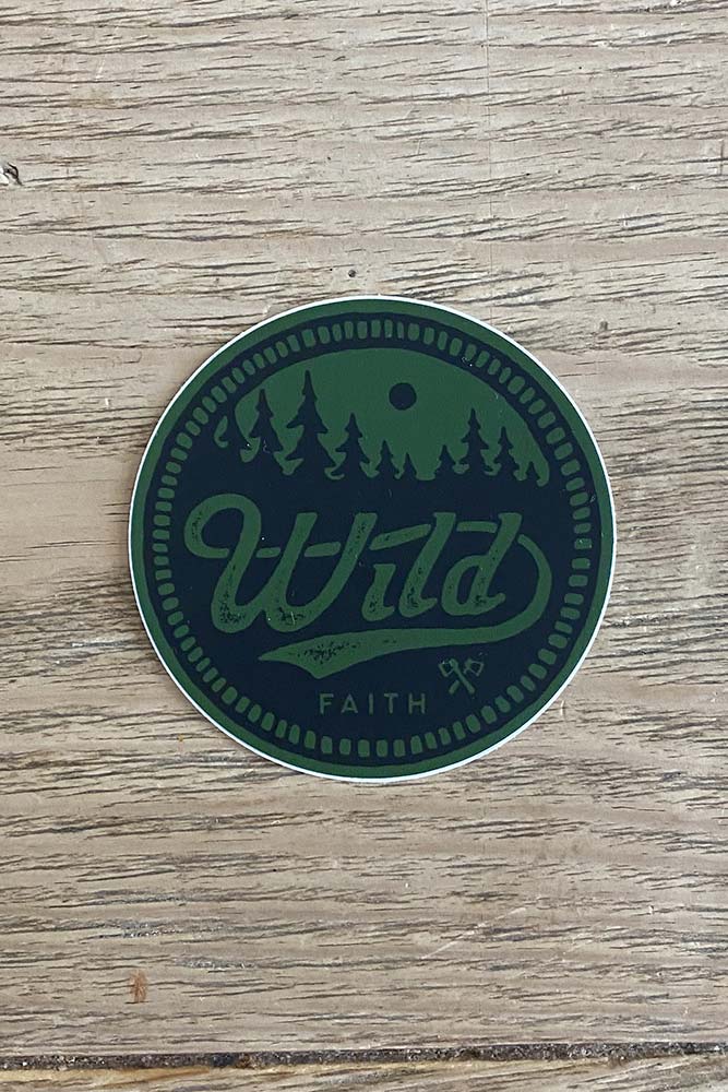 Hope Outfitters Stickers Wild Faith Sticker