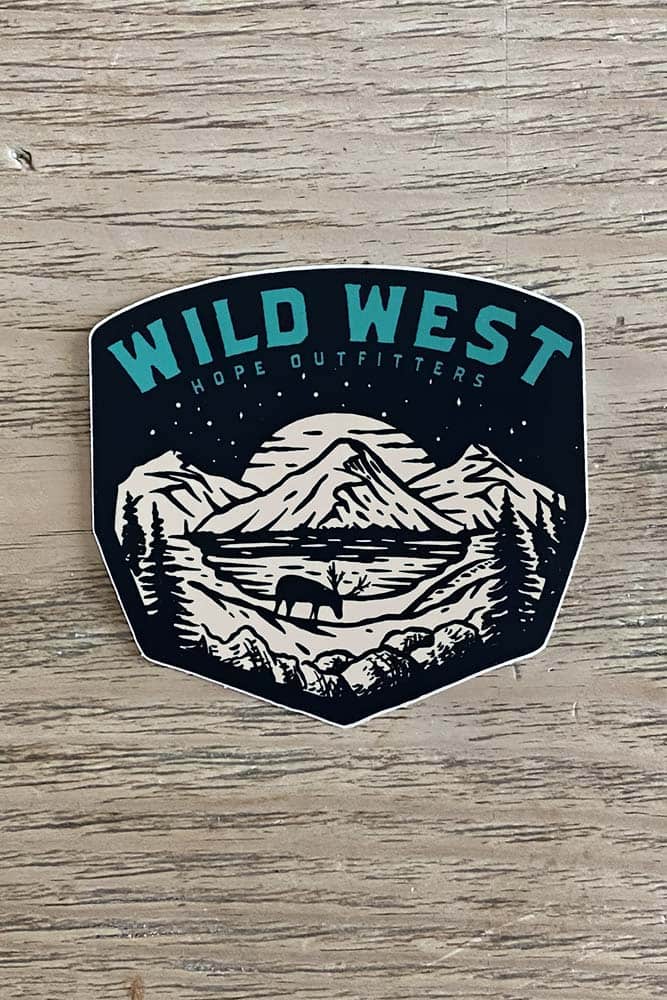 Hope Outfitters Stickers Wild West Sticker