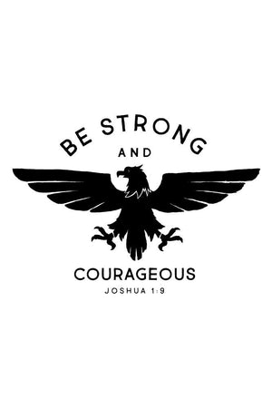 Hope Outfitters T-Shirts Be Strong Eagle Tee