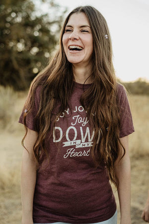 Hope Outfitters T-Shirts Joy Down In My Heart Tee