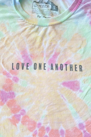 Hope Outfitters T-Shirts Love One Another Tie Dye Tee