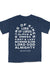 Hope Outfitters T-Shirts Navy Names of God Tee