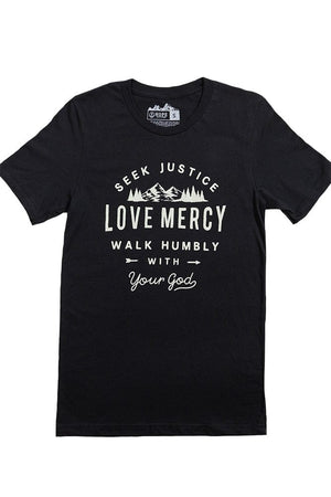 Hope Outfitters T-Shirts Seek Justice & Love Mercy Tee