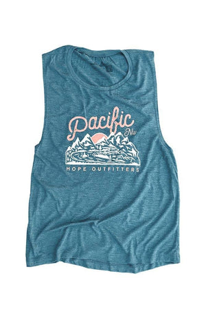 Hope Outfitters Tanks Womens Hope PNW Flowy Muscle Tank