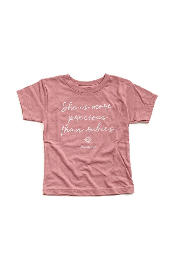 Hope Outfitters Toddler She Is More Precious Toddler Tee