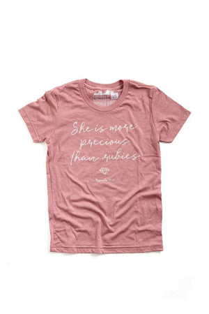 Hope Outfitters Youth She Is More Precious Youth Tee