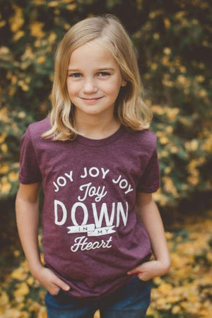 Hope Outfitters Youth Youth Joy Down In My Heart Tee