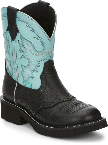Justin Women s Gemma Black Western Boot GY9905 Russell s Western Wear Inc