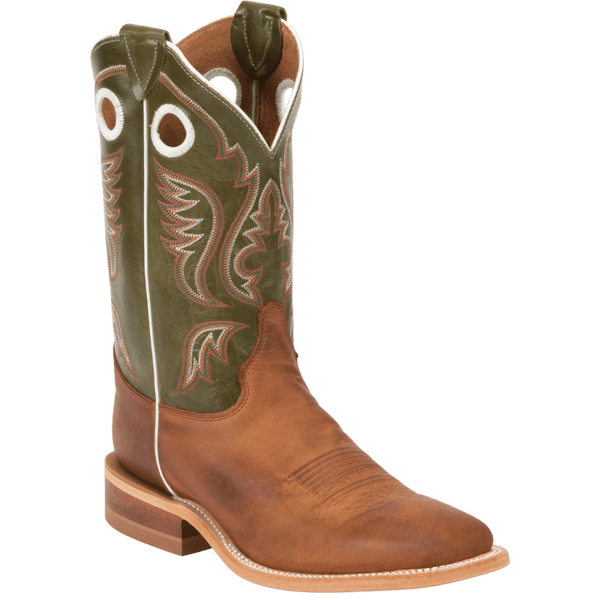 Justin Men s Bent Rail Western Boots Cognac