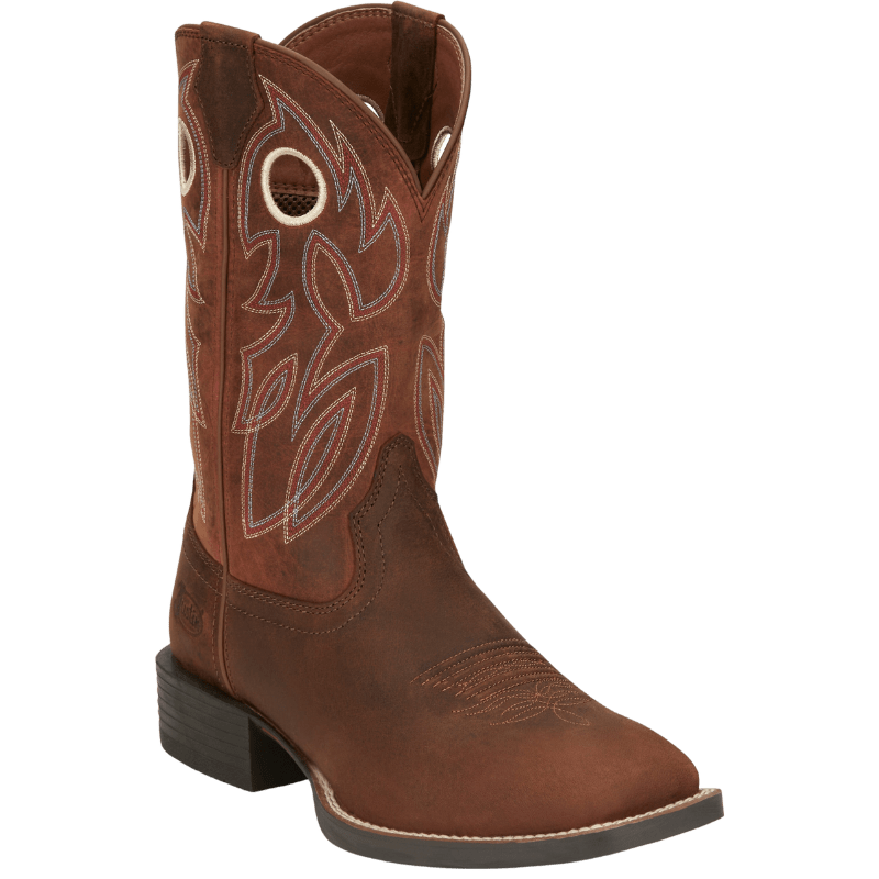 Ariat Men's Ridgeback Rambler Brown Oiled Cowboy Boots 10046997