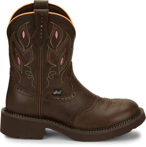 Justin Boots Boots Justin Women's Gypsy Gemma Dark Brown Square Toe Western Boots GY9526