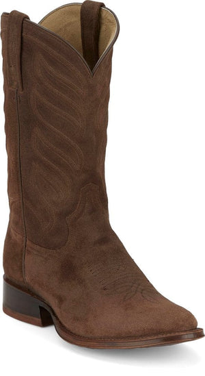 Justin Boots Boots Tony Lama Men's Amado Taupe Suede Western Boot DR3039