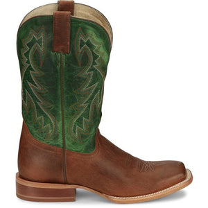 Tony Lama Men s Luciano Brown Green Western Boot TL3031 Russell s Western Wear Inc