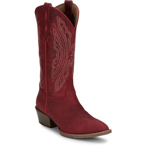 JUSTIN Boots Justin Women's Renie Classic Red Western Boot GY2870