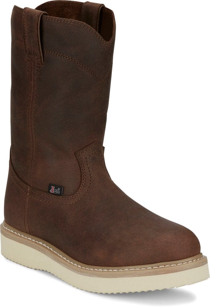 JUSTIN WORK Boots Justin Men's Ram Brown Work Boots OW4710