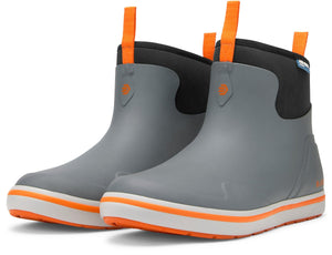 LACROSSE Boots LaCrosse Men's Alpha Deck Gray/Orange Deck Boots 621200