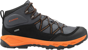 LACROSSE Boots LaCrosse Men's San Juan Mid Gunmetal/Orange GTX Hiking Shoes 535812