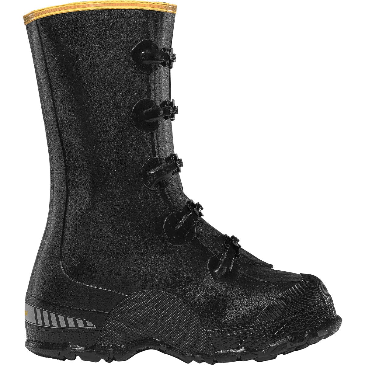 LaCrosse Men s ZXT Buckle Deep Heel Black Work Overshoe 00267140 Russell s Western Wear Inc