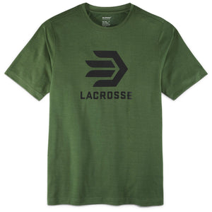 LACROSSE Shirts LaCrosse Forever Forward Green Tee 918589