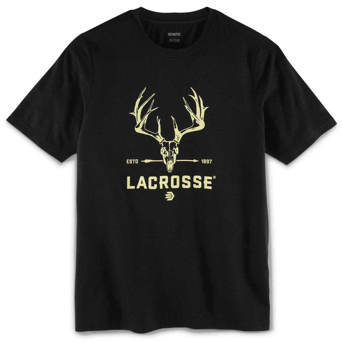 Lacrosse Whitetail Tee Black