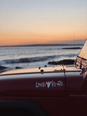 Land Pirate Land Pirate Shark Tooth Decal