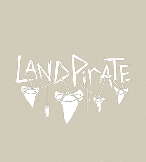 Land Pirate Shark Teeth & Hollow Point Decal