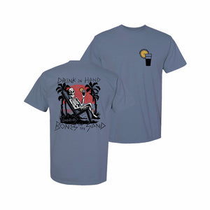 LAND PIRATE Shirts Small / Blue Jean the 'Boneyard Brew'