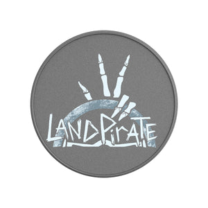 Land Pirate Silver Carbon Fiber Vinyl / Wave the Wave | Tire Cover | Jeep | Bronco | RV | MADE IN THE USA |