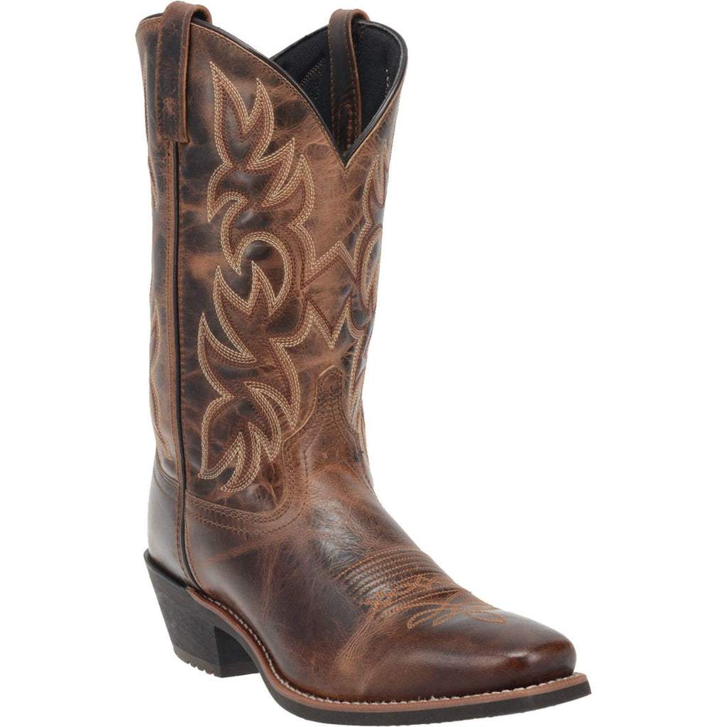Laredo Men s Breakout Rust Leather Cowboy Boots 68354