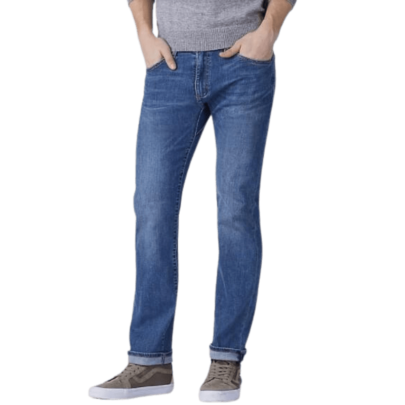 Authentic Fit Slim-Leg Jeans