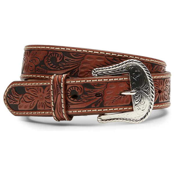 Terracotta leather belt - URSOA Terracotta