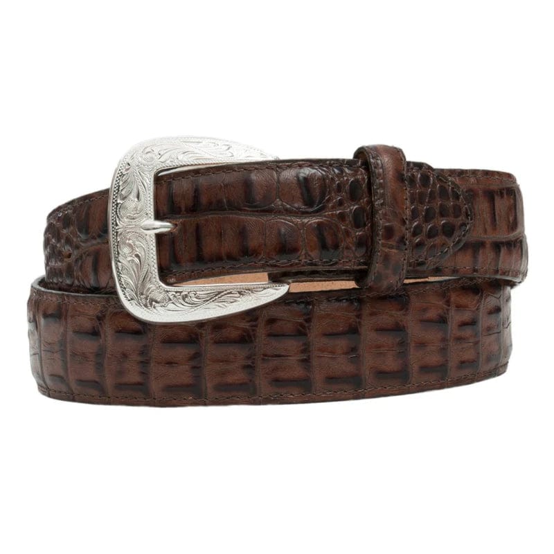 Pinto Brown Belt For Men  Tony Lama – Botines Charros LLC